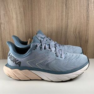 Hoka One One Arahi 5 Blue Fog Running Shoes 1115012 BFPB Women’s Size 8.5 B